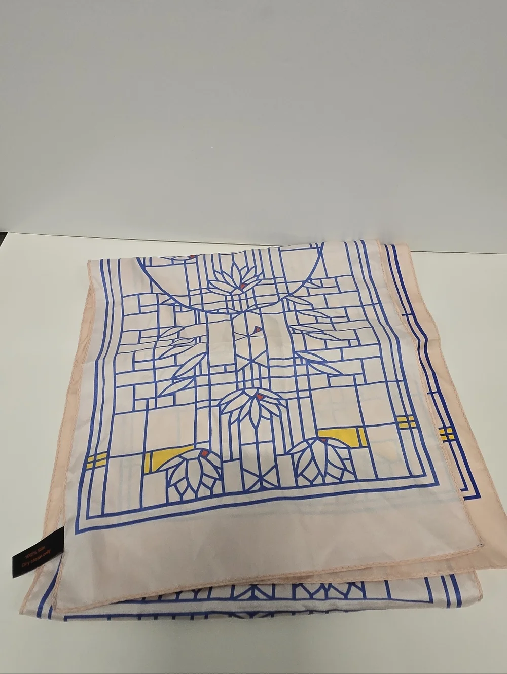 Frank‎ Lloyd Wright Signed Silk Scarf